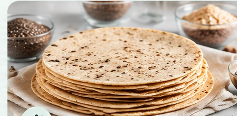 Tortillas elaboradas con ingredientes ricos en fibra